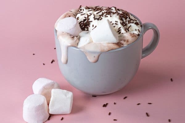 Large Marshmallows Vermicelli Hot Chocolate